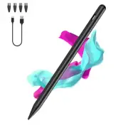 Stylus Pen for Android and IOS Touch Screen Pen,Tablet Pencil with 4 Pom Tip,...