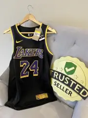 Nike Size Small Kobe Bryant Lakers Earned Edition Nba Swingman Jersey