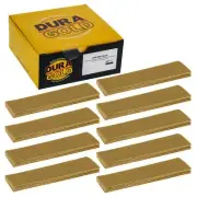 1" x 4" Sandpaper Micro Sheets, 120 Grit - 45 Hook & Loop Sheets - Hand Sanding