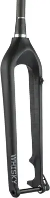 WHISKY No.9 MTN Fork - 29", Post Mount Disc, 15 x 100 mm, 1.5" Tapered Carbon