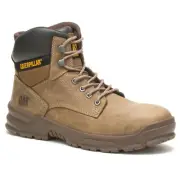 CAT Caterpillar P91268 Men's Mobilize Alloy Toe Fossil Leather Work Boots Shoes