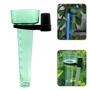Water Rain Gauge Rainwater Rainfall Guage Garden Rain Meter Measuring-Cup Green