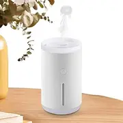 Xatteua USB Humidifier | 360ml Cool Mist Humidifier Scent Diffuser With Light,Two Modes, USB Rechargeable Air Humidity With Jellyfish Mist Ambient Lighting For Home Study Room Decor