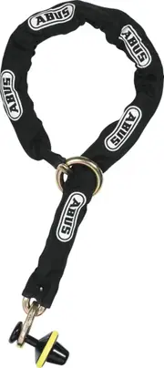 ABUS Granit 68 Victory 12KS Black Loop Chain Lock, Size 120 cm for Men
