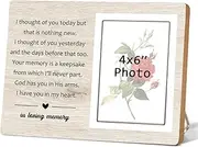 Memorial Picture Frame, Friend or Pet Memorial Photo Frame In Loving Memory, Memorial Gifts for Loss of Friend, Remembrance Gifts Funeral Gifts 12P97