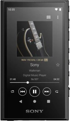 Sony Walkman 32GB A300 Series Black NW-A306 BC NEW