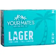 Your Mates Lager Can 355mL