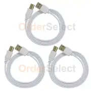 3X NEW 3FT 3' USB 2.0 A TO B HIGH SPEED PRINTER SCANNER CABLE CORD HOT 1000+SOLD