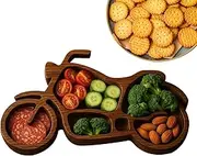 Wood Charcuterie Boards - Charcuterie Board Food Serving Tray | Fruit Plate Serving Platter, Motorcycle Tractor Excavator Table Centerpieces for Kitchen Dining Room