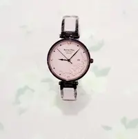 在飛比找Yahoo!奇摩拍賣優惠-＊迪奧小店＊Roven Dino羅梵廸諾粉陶瓷紫鋼帶女錶手錶