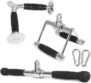 POWER GUIDANCE Triceps Pull down Attachment, Cable Machine Accessories for Home