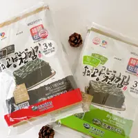 在飛比找蝦皮購物優惠-【賠售出清 售完不補】韓國 廣川 全張海苔 (20gX3入)