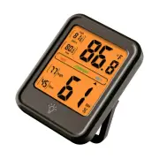 Mini Thermometer Indoor Hygrometer Humidity Meter Magnetic Backlit Digital LCD k