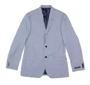 Ben Sherman L136710 Light Grey Bell Two-Button Side Vent Dress Jacket Size 40L