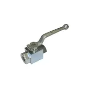 MTM Hydro 20.0035 Ball Valve Nickel Plated Steel 1/4" F x F 7250psi
