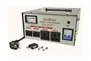 Simran AR-2000 Regulator Power Converter Voltage Transformer, 2000 WATT, Cream