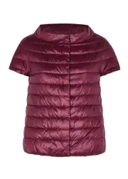 Herno Icon Quilted Shell Jacket - Burgundy - 16 16