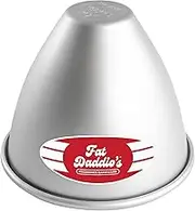 Fat Daddio’s Pro Series Anodized Aluminum Mini Dolly Varden Cake Pan, 5.25-Inch Diameter X 4.5-Inch Height
