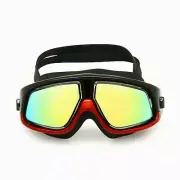 Big Vision Swim Goggles Myopia Hyperopia Water Sports Glasses Anti-fog Earplugs