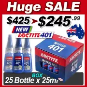 Super Glue/Loctite 401/1BOX /25ml/25bottles/Instant Adhesive