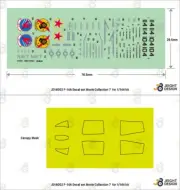 1/144 Movie #7 - F-14A Tomcat Decal set for Revell/Ace Corp/Academy