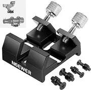 NEEWER Universal Dovetail Base Telescope Mount for Finder Scope, Dovetail Clamp with Two Thumbscrews, M5/M4 Screws, LS-15