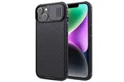 For Apple iPhone 14 Case, CamShield Series Slim Stylish Protective Case with Slide Camera Cover (Black)