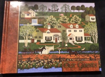 Guest Book Charles Wysocki Cover Design New