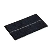 Mini Solar Panel Cell 6V 160mA 0.96W 110mm x 60mm for DIY Project Pack of 1