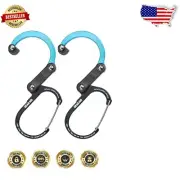 All-Purpose Mini Carabiner Clip and Hook - Perfect for Organization & Travel