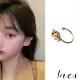【INES】花朵耳骨夾/韓國設計法式復古花朵造型耳骨夾 單只(2色任選)