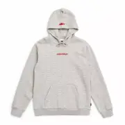 BRIXTON Men's Pullover Hoodie COVERED HOOD - Chevelle Grey - Medium - NWT