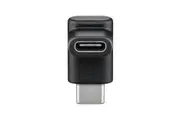 Goobay USB-C to USB-C Adapter 90 degree plug for USB-C cables - Black