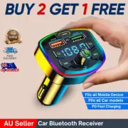 Bluetooth Car FM Receiver Transmitter Charger Handsfree Kit MP3 Player Adapter