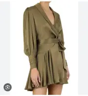 Zimmermann Zimmerman Silk Wrap Mini Dress Size 4