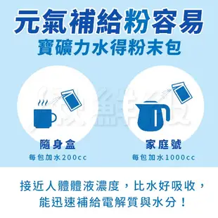 寶礦力水得 沖泡粉 13g 66g 隨身包 家庭包 寶礦力 即溶粉末 補充電解質 運動飲料粉末