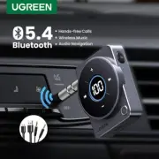 UGREEN Bluetooth 5.4 Aux Car Receiver Wireless Adapter 3.5mm Audio 20H SBC AAC