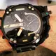 迪賽手錶男 Diesel手錶 THEDADDIE系列 大直徑四時區霸氣鋼鏈石英錶 黑騎士大錶盤暗夜行者男錶DZ7312
