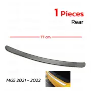 Chrome Stainless Rear Bumper Protector Guard For MG MG5 MG 5 Sedan 2021 2022