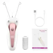 Pink Electric Body Hair Remover - Rechargeable Epilator for Women, Perfect fo...
