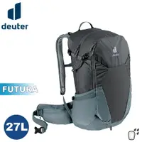 在飛比找樂天市場購物網優惠-【Deuter 德國 FUTURA 27L 透氣網架背包《黑