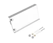 Wall Mounted Stainless Steel Bathroom Toilet Roll Paper Holder Rack with Shelf Modern