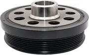 FZJDSD Crankshaft Pulley Harmonic Balancer Fit for BMW 1 3 5 Series X1 X3 E81 E87 E88 E82 E90 E91 E92 E93 E61 N47 B37 B47 328i 2014-2018 Fit for X3 2015-2017 Replace 11238512072 11-23-8-512-072