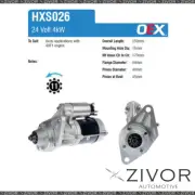 OEX Starter Motor 24V 11Th CCW Hitachi Style For ISUZU N-Series 258 NKR66 HXS026