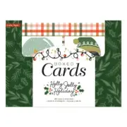 American Crafts A2 Cards W/Envelopes (4.375"X5.75") 40/Box-Crate Paper Holly Jol