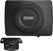 CB08 Underseat Subwoofer Car Audio 600 Watts 8 Inch Slim Powered