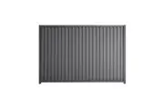 Stratco Good Neighbour Smartspan Fence Panel Sheet Colour: Granite, Post Track Colour: Granite