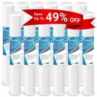 1 to 12 PACK 20"x2.5" Whole House CTO 5 Micron Carbon Block Water Filter Replace