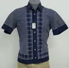 Hugo Boss Black Label Navy Luka Link Button Up SS Men's Shirt NWT $165 Choose Sz