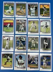 2004 Topps Arizona Diamondbacks Team Set (28 cards) Alomar Randy Johnson MT